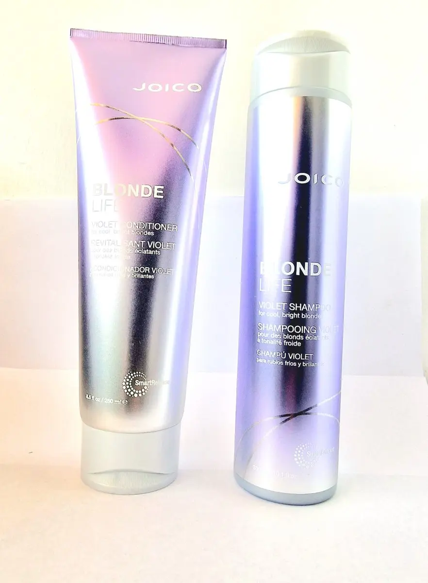 Joico Blonde Life Violet Deo Shampoo & Conditioner - 550ml (2x)