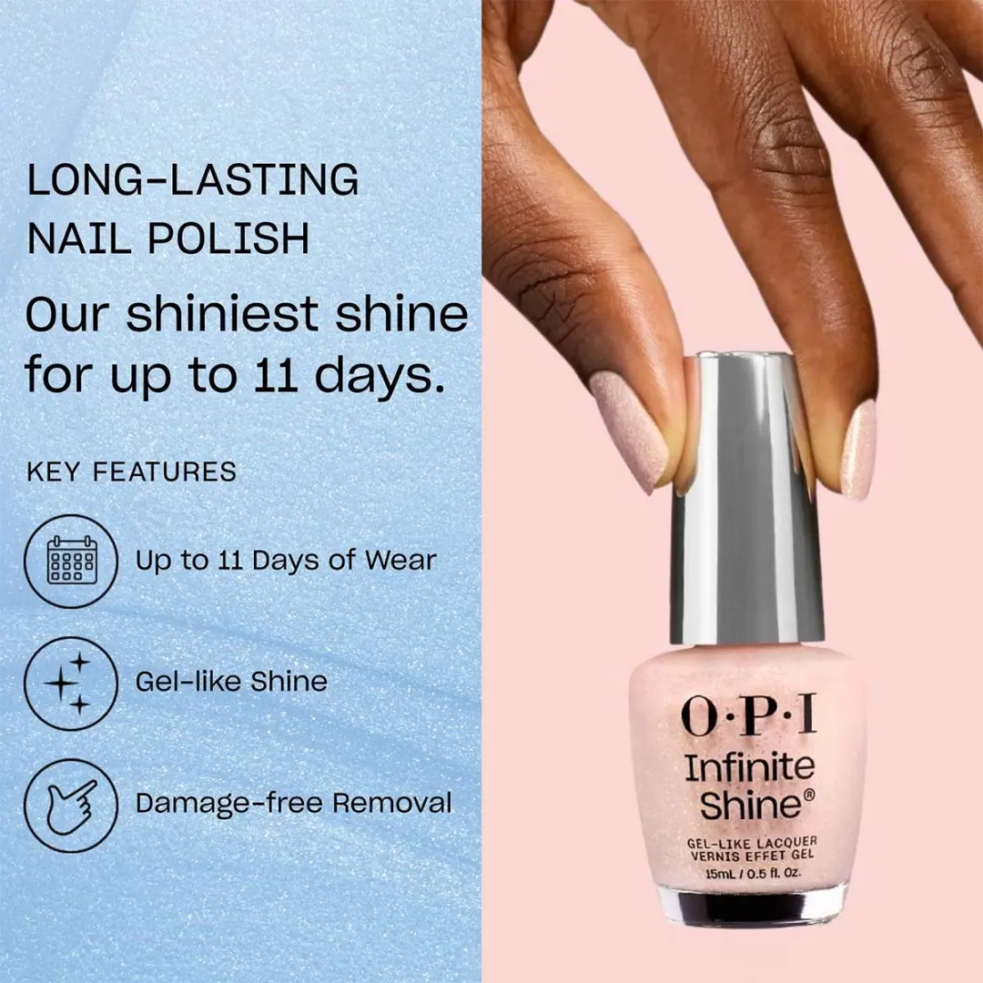 O.P.I. Infinite Shine Slay Awhile Nagellak 15ml - Lichtroze