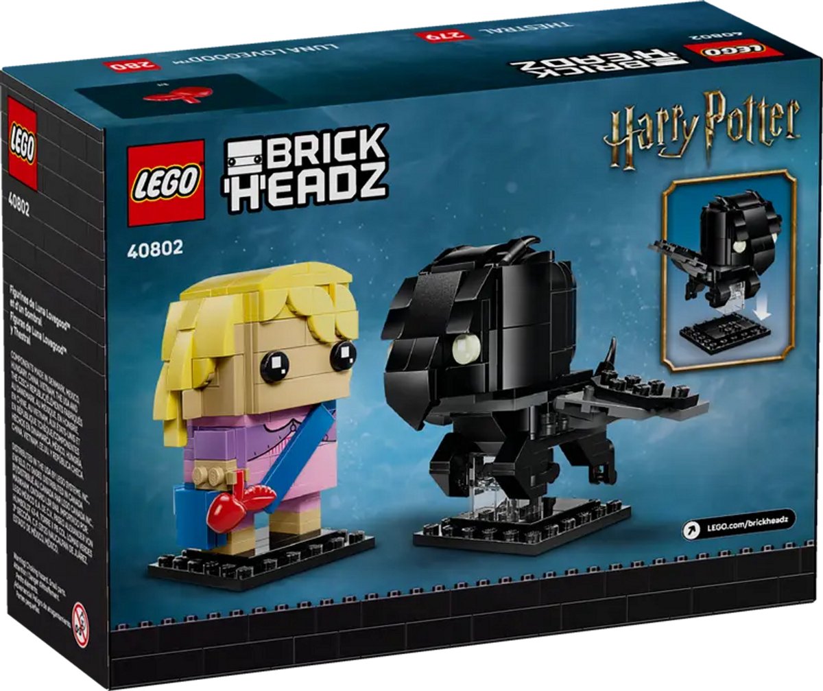 LEGO Harry Potter Brickheadz 40802 - Loena Leeflang™ en Terzieler Figuren