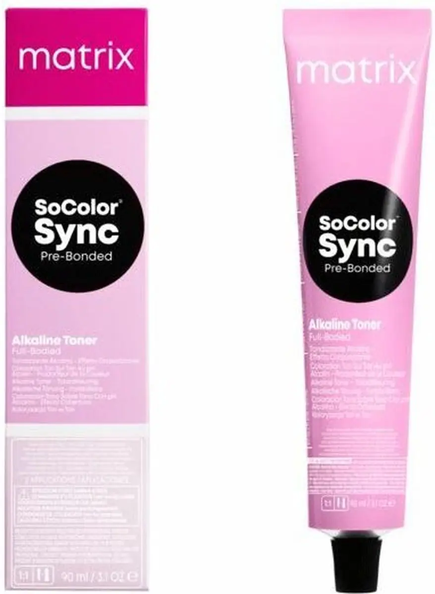 Matrix SoColor Sync Pre-Bonded Toner 6N 90ml - Donkerbruin