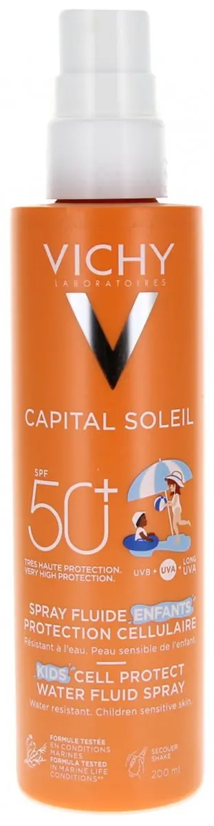 VICHY Capital Soleil Fluïde Spray Kids SPF50+ 200ml