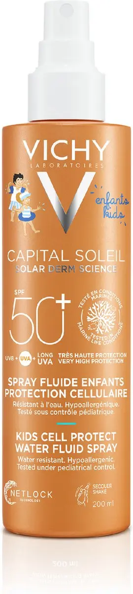 VICHY Capital Soleil Fluïde Spray Kids SPF50+ 200ml