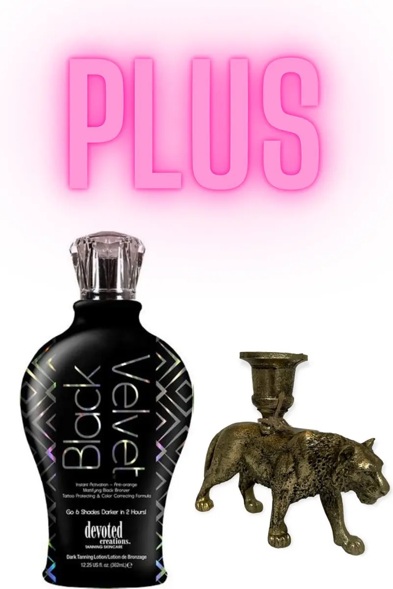 Devoted Creations Black Velvet 360ml Tijger Bronze