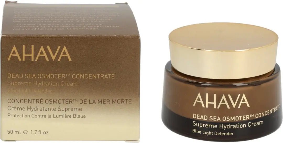 AHAVA Dode Zee Osmoter Dagcrème 50ml - Blauw Licht Bescherming