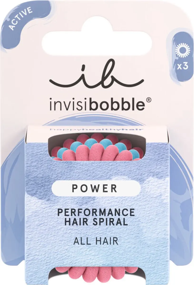 Invisibobble Power Rose and Ice - 3 Stuks