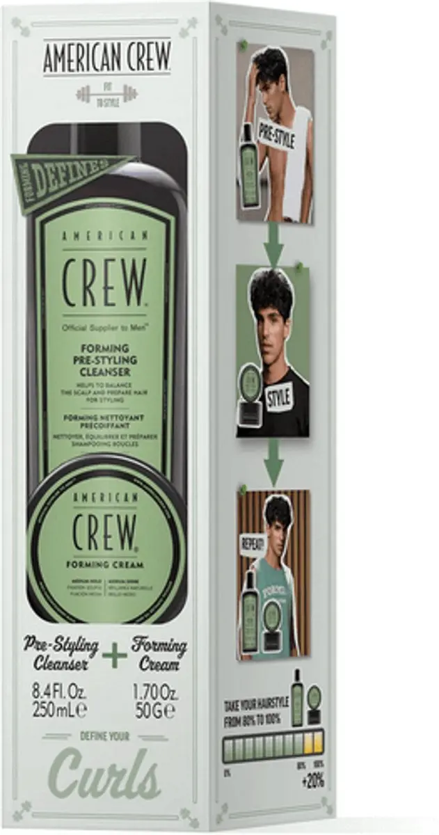 American Crew Forming Duo Giftset - Shampoo 250ml + Styling 50g
