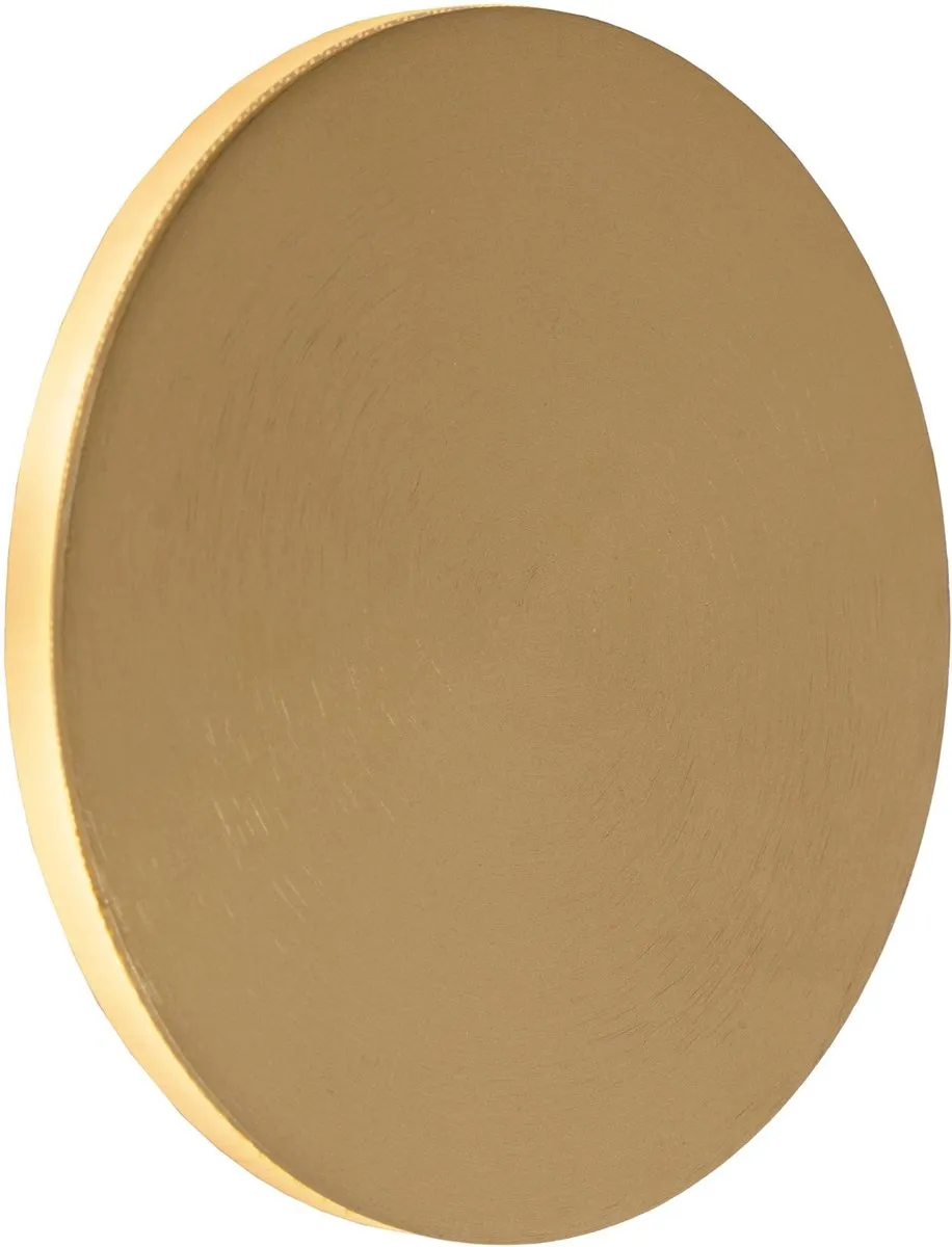 Lucide EKLYPS LED Wandlamp Ø15cm - Mat Goud/Messing