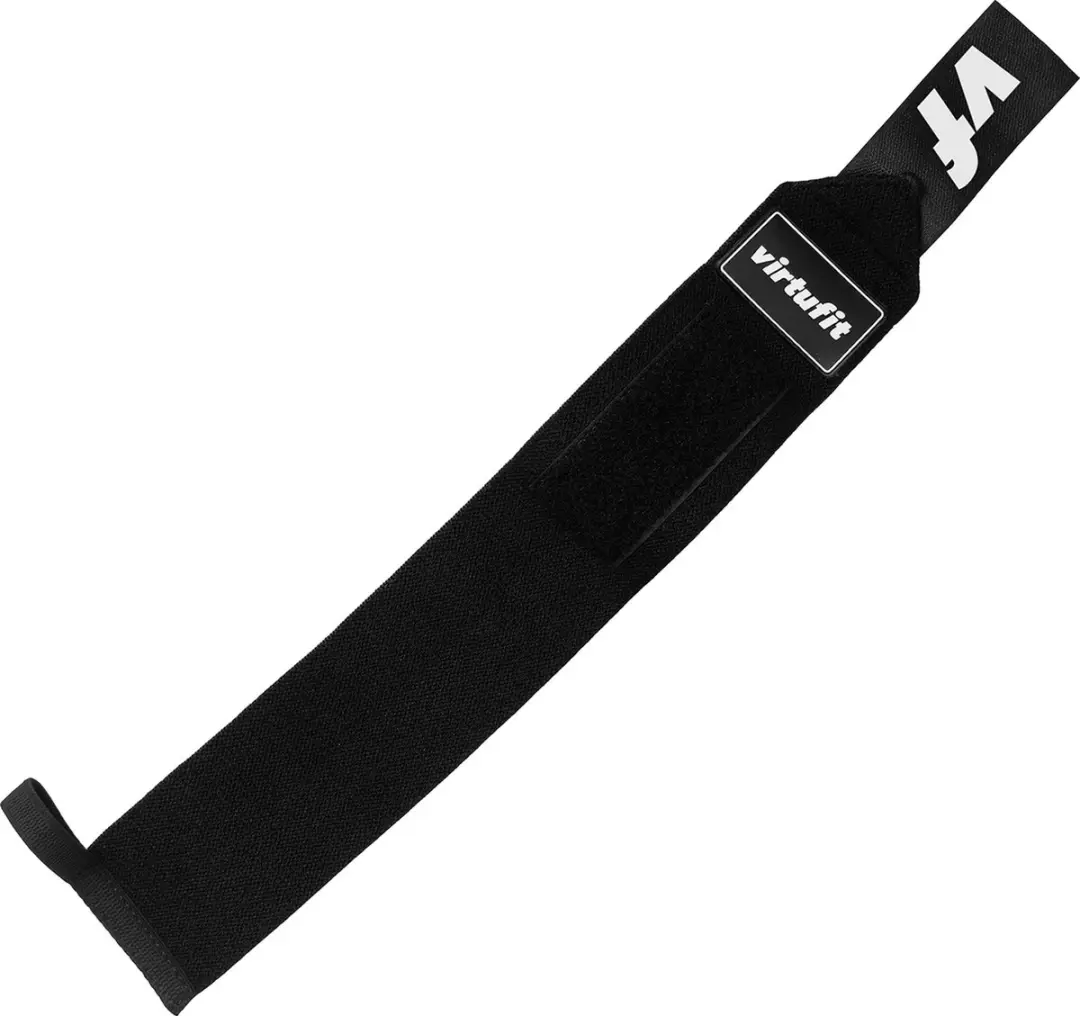 Virtufit Elastische Wrist Wraps - 2 Stuks - Zwart