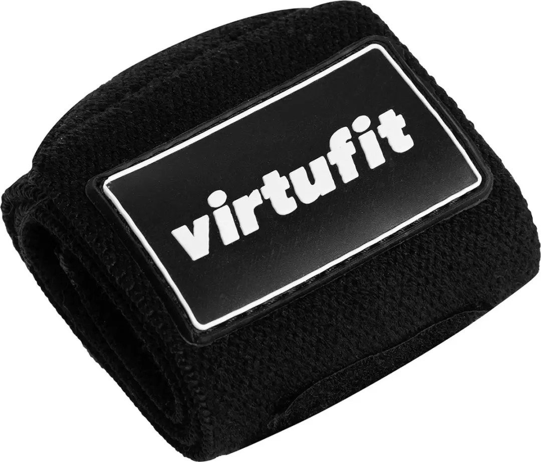 Virtufit Elastische Wrist Wraps - 2 Stuks - Zwart