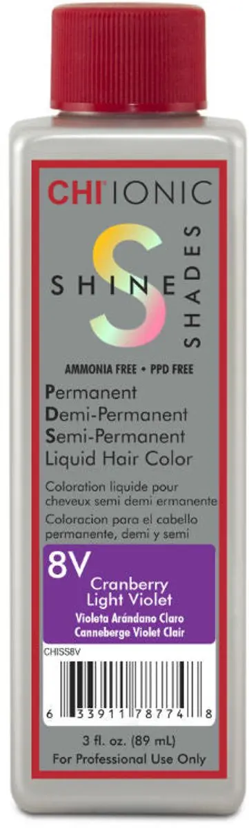 Farouk CHI Ionic Shine Shades 8V 89ml - Permanent Haarkleuring