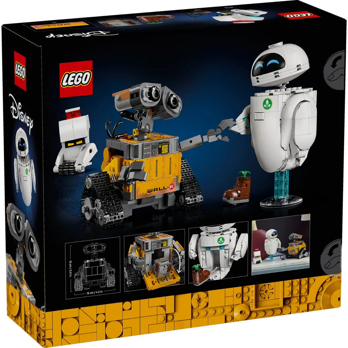 LEGO Disney Pixar WALL-E & EVE 43279 - 811 Stukken - Multicolor - afbeelding 6 van 6