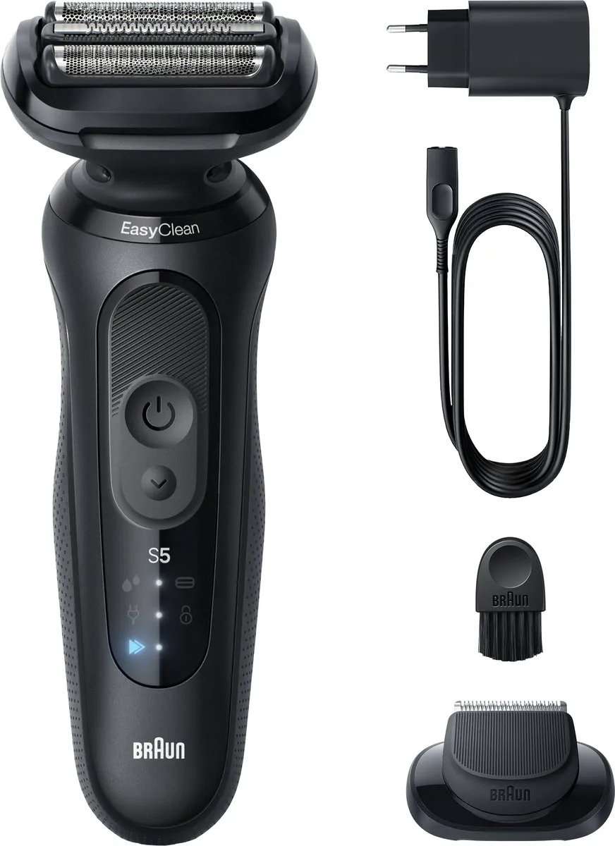 Braun Series 5 52-N1200S Elektrisch Scheerapparaat - 50 Min - Zwart - afbeelding 6 van 6