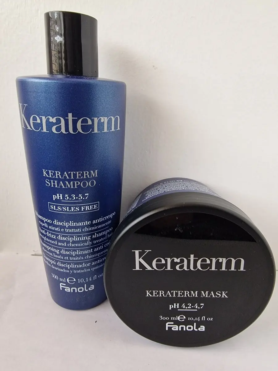 Fanola Keraterm Duo Shampoo & Mask 300ml - Steil haar
