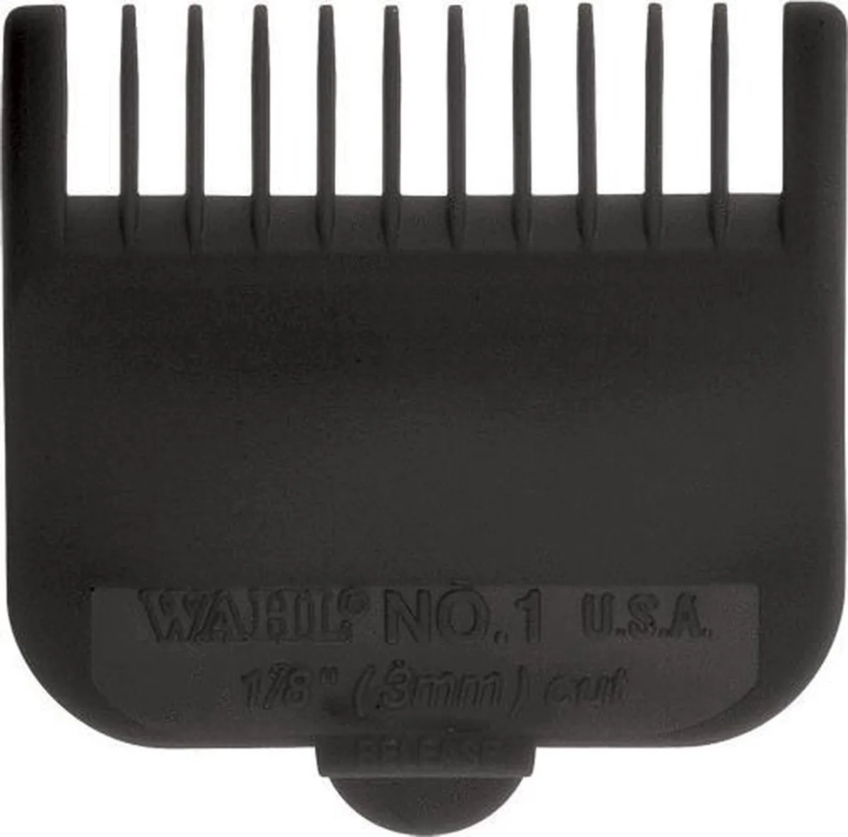 Wahl Opzetkam 3mm Nr.1 - Zwart