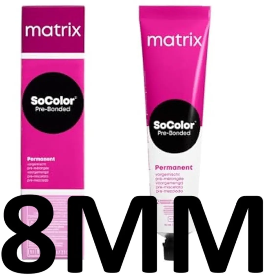 Matrix SoColor Pre-Bonded 90ml Haarkleur 08MM Light Blonde Mocha