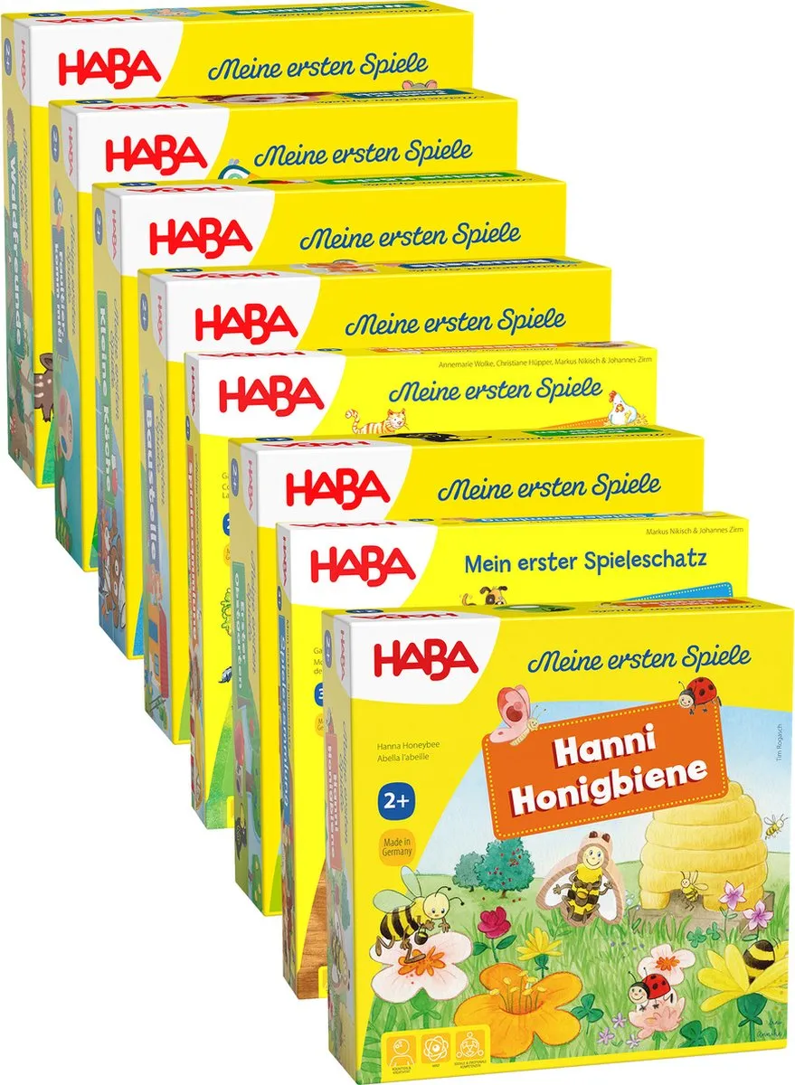 Haba Meine ersten Spiele - Houten Figuren - 1-4 Spelers