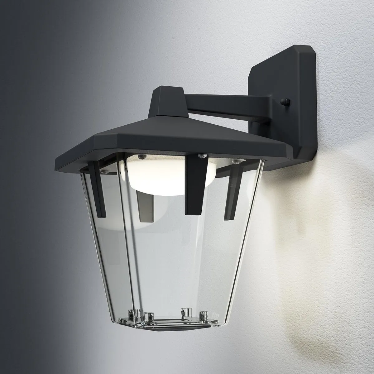 LEDVANCE Osram Classic Down 10W LED-lantaarn - Zwart
