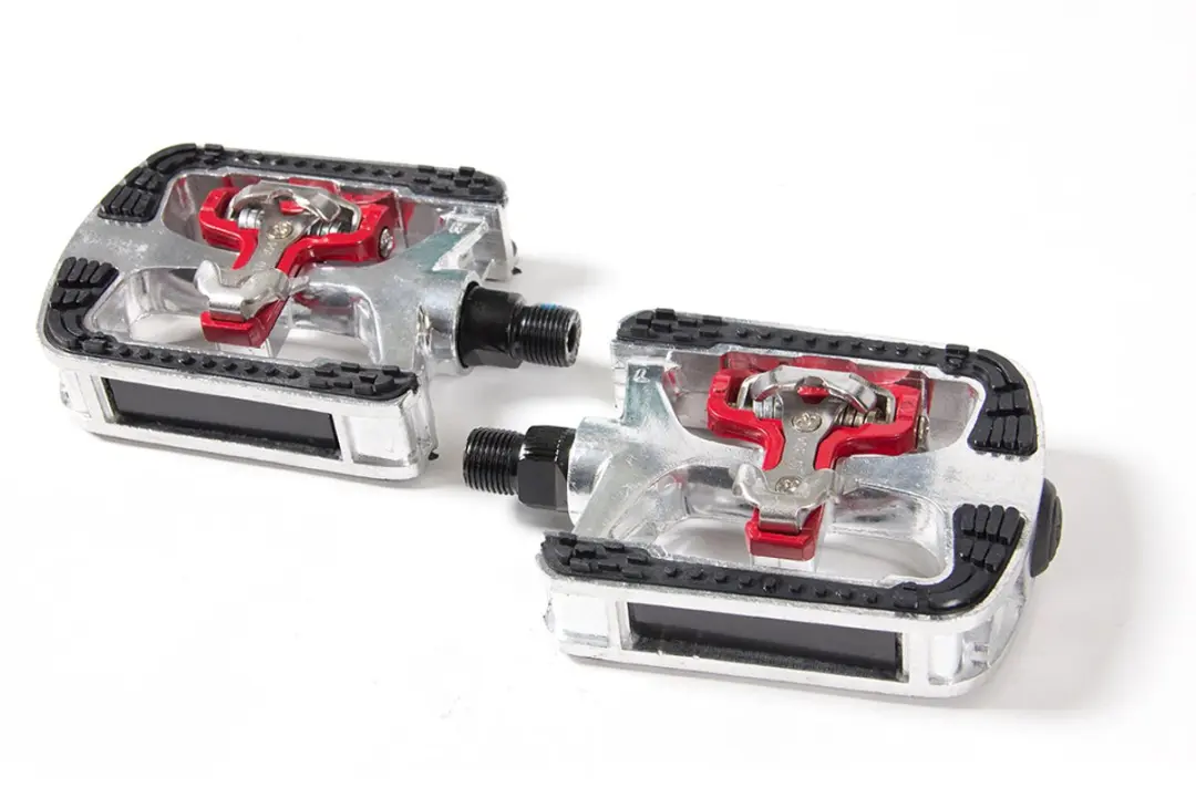 VirtuFit SPD Duo Pedalen 14mm - Zwart - Set