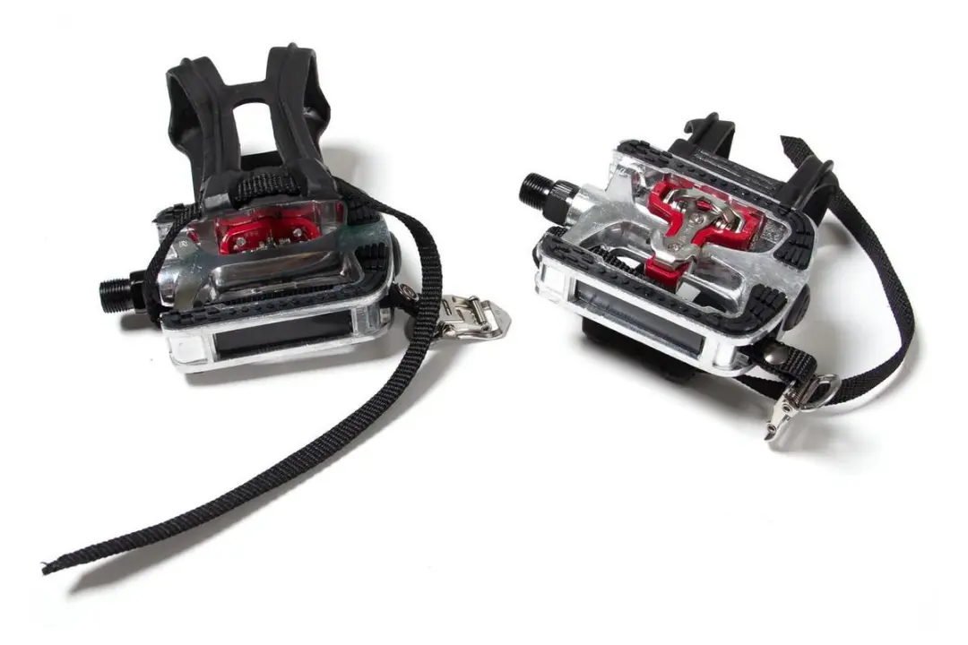 VirtuFit SPD Duo Pedalen 14mm - Zwart - Set
