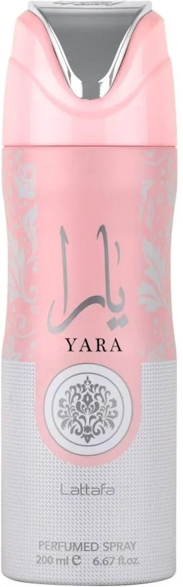 Lattafa Yara Deodorant Spray 200ml - 2 Stuks