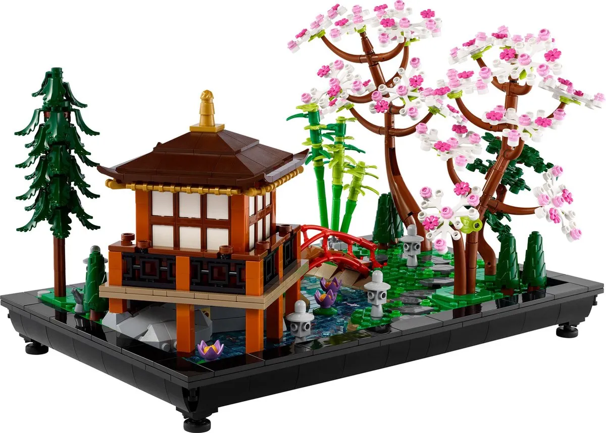 LEGO Icons Rustgevende Tuin 10315 Bouwpakket - 1363 Stukken - Meerkleurig