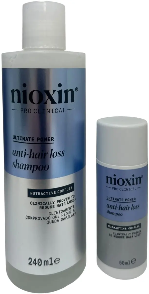 Nioxin Anti-Hair Loss Shampoo 240ml + Reisverpakking 50ml - 290ml - afbeelding 6 van 6