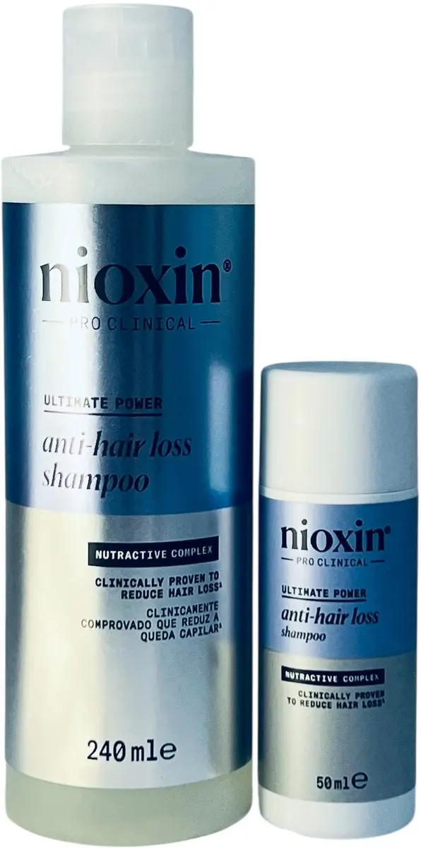 Nioxin Anti-Hair Loss Shampoo 240ml + Reisverpakking 50ml