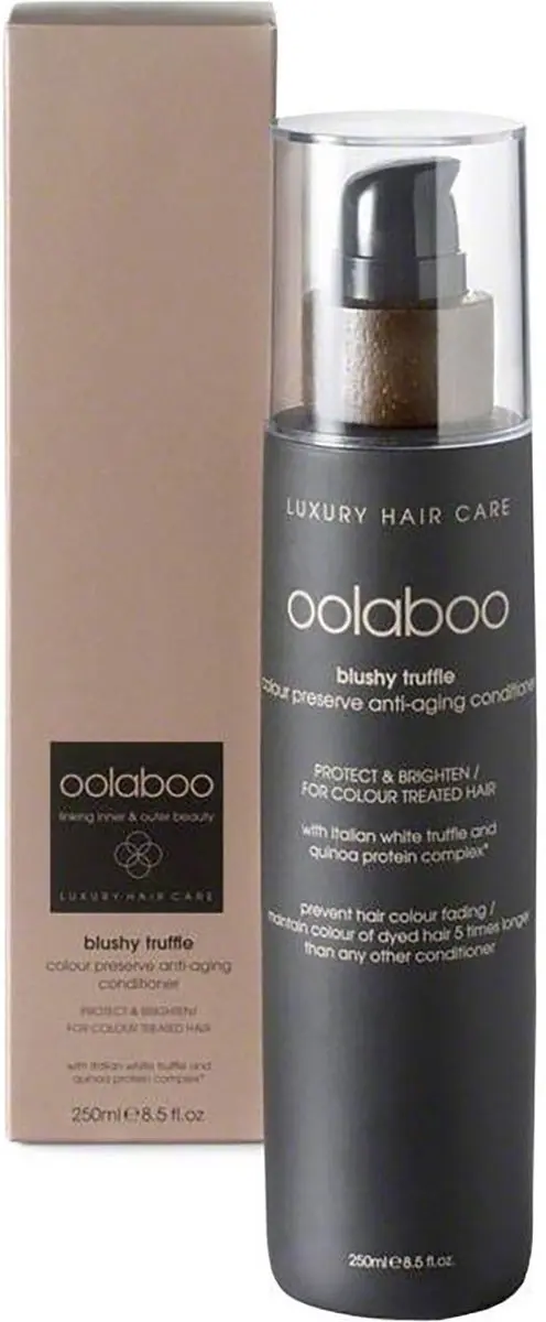 Oolaboo Blushy Truffle Colour Preserve Anti-Aging Conditioner 250ml