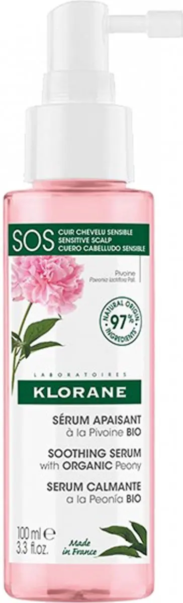 Klorane Capil. Sos Serum Pioenroos Bio 100ml