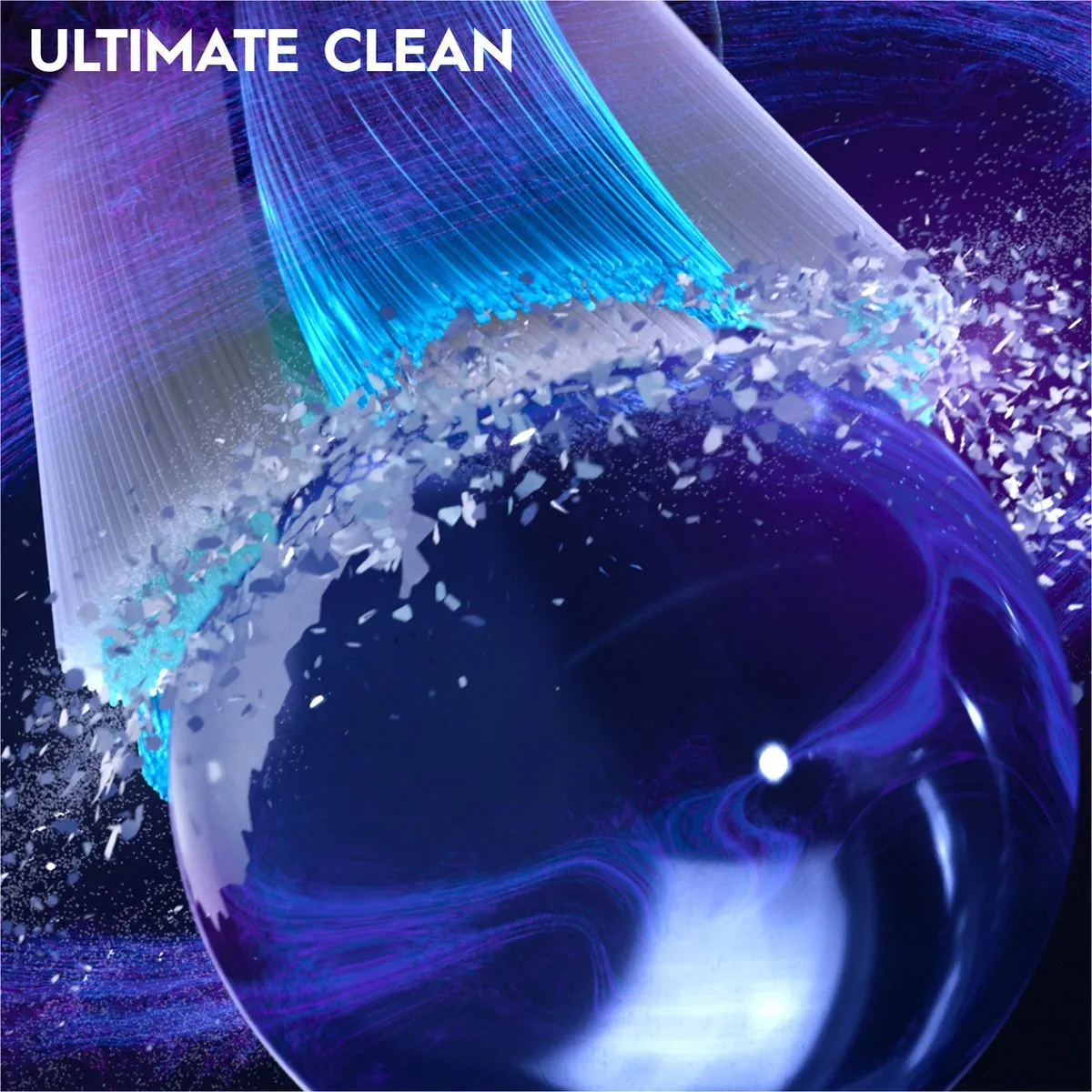 Oral-B iO Ultimate Clean Opzetborstels - 6 Stuks - Zwart