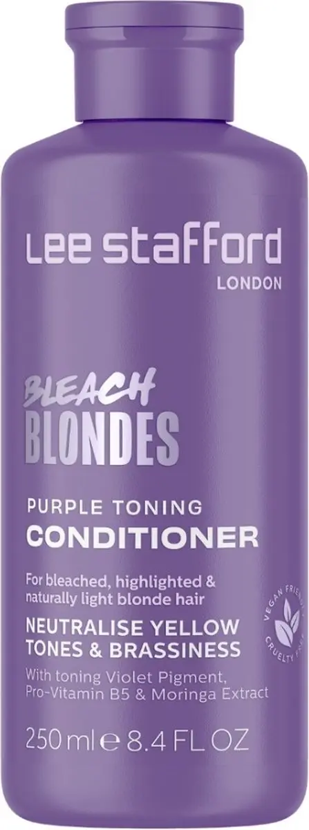 Lee Stafford Bleach Blondes Purple Toning Conditioner 250ml
