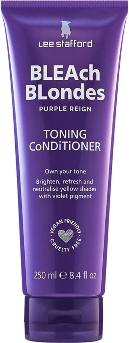 Lee Stafford Bleach Blondes Purple Toning Conditioner 250ml