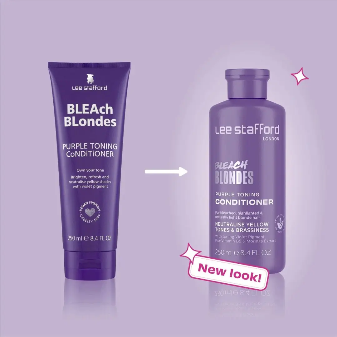 Lee Stafford Bleach Blondes Purple Toning Conditioner 250ml