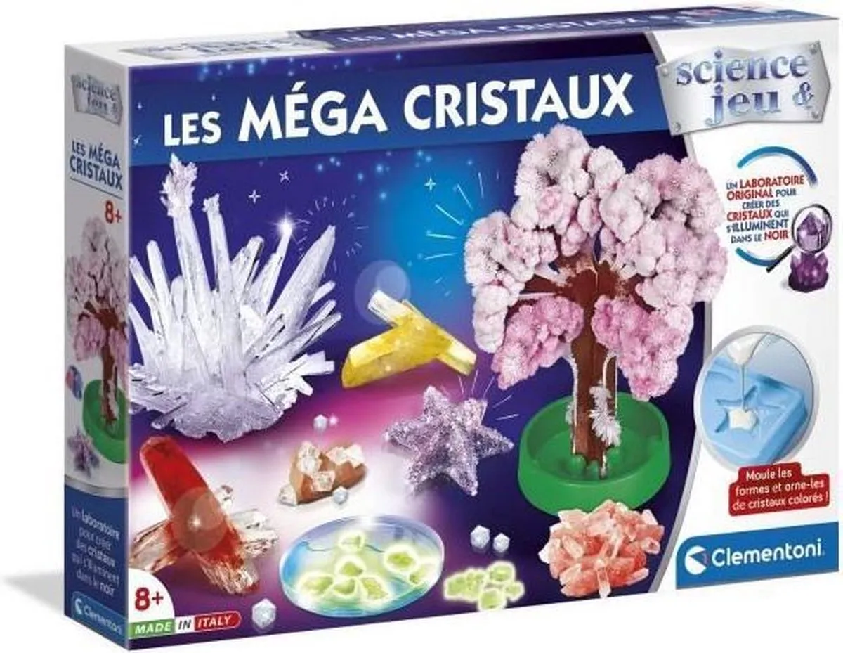 Clementoni The Mega Crystals Wetenschapsspel - afbeelding 6 van 6