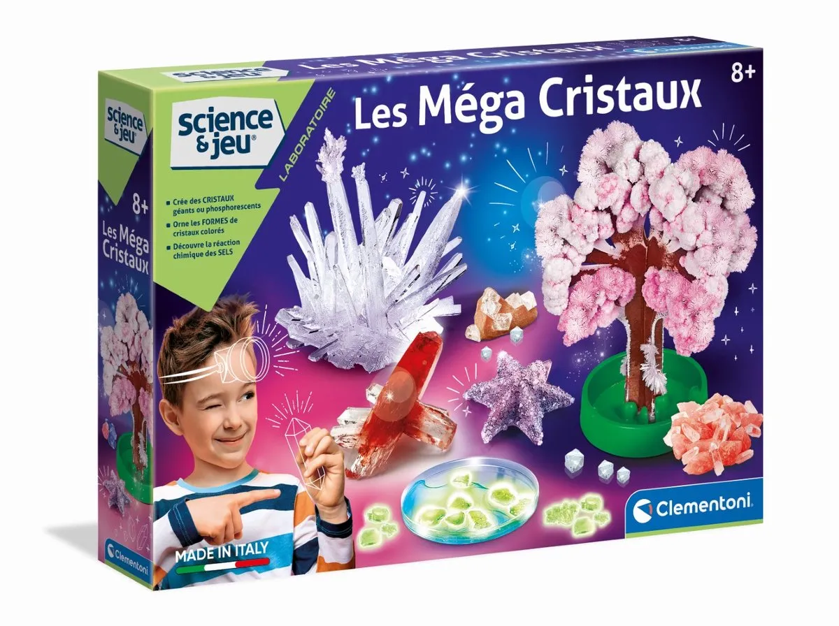 Clementoni The Mega Crystals Wetenschapsspel