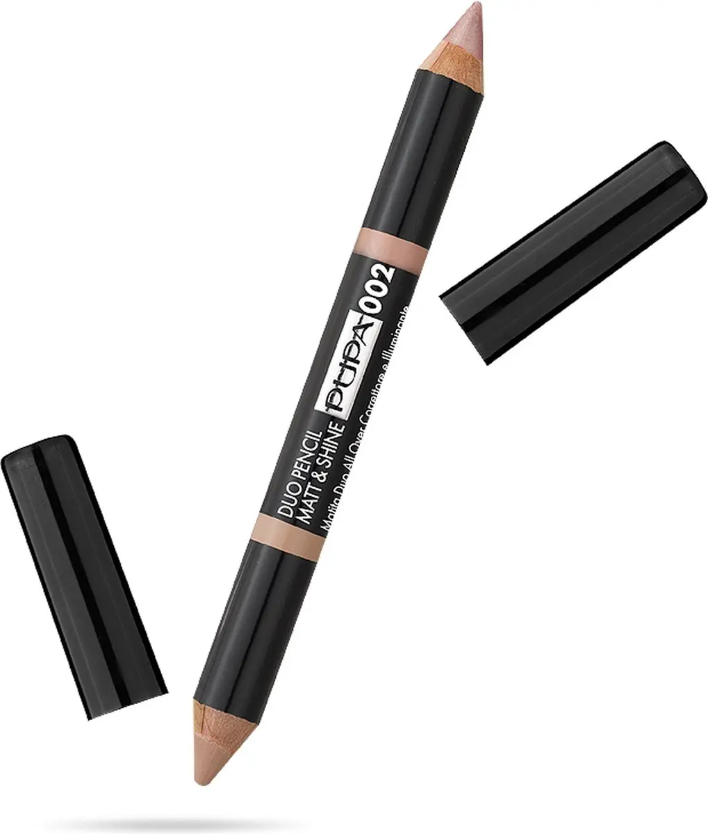 Pupa Milano Duo Pencil Matt & Shine Oogconcealer 002 Rose