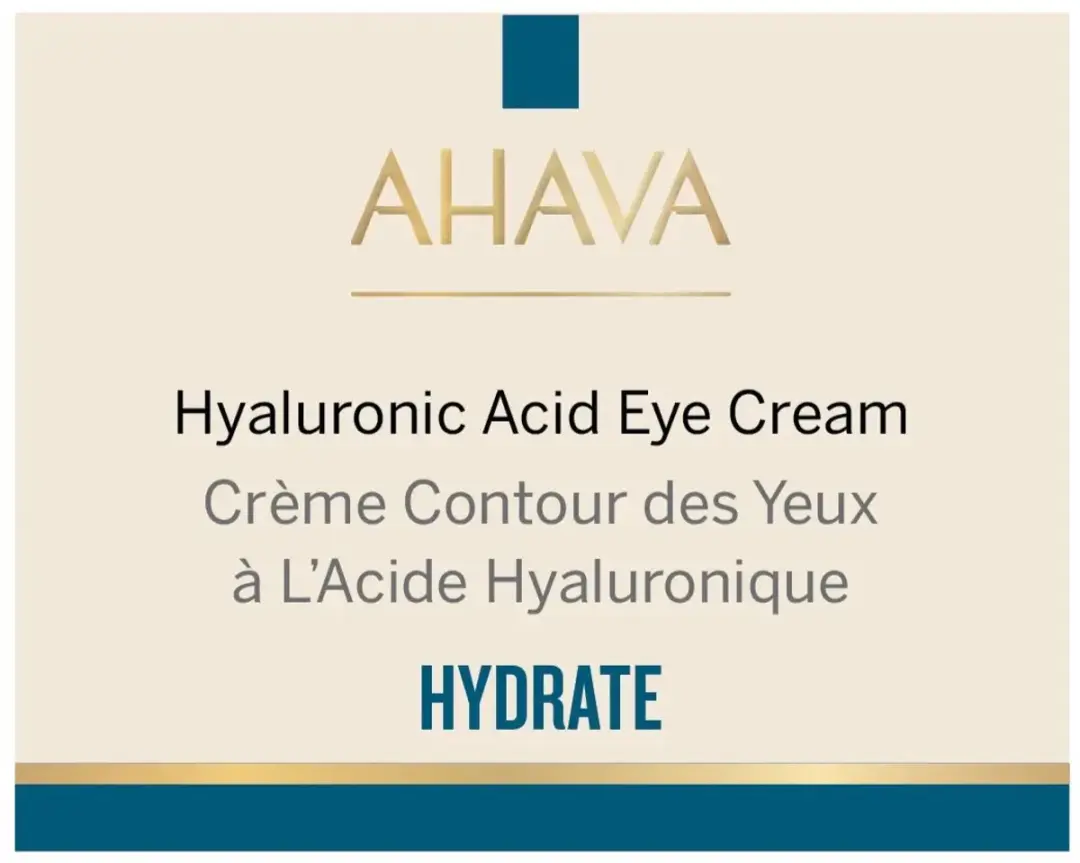 AHAVA Hyaluronzuur Oogcrème 15ml - Vegan
