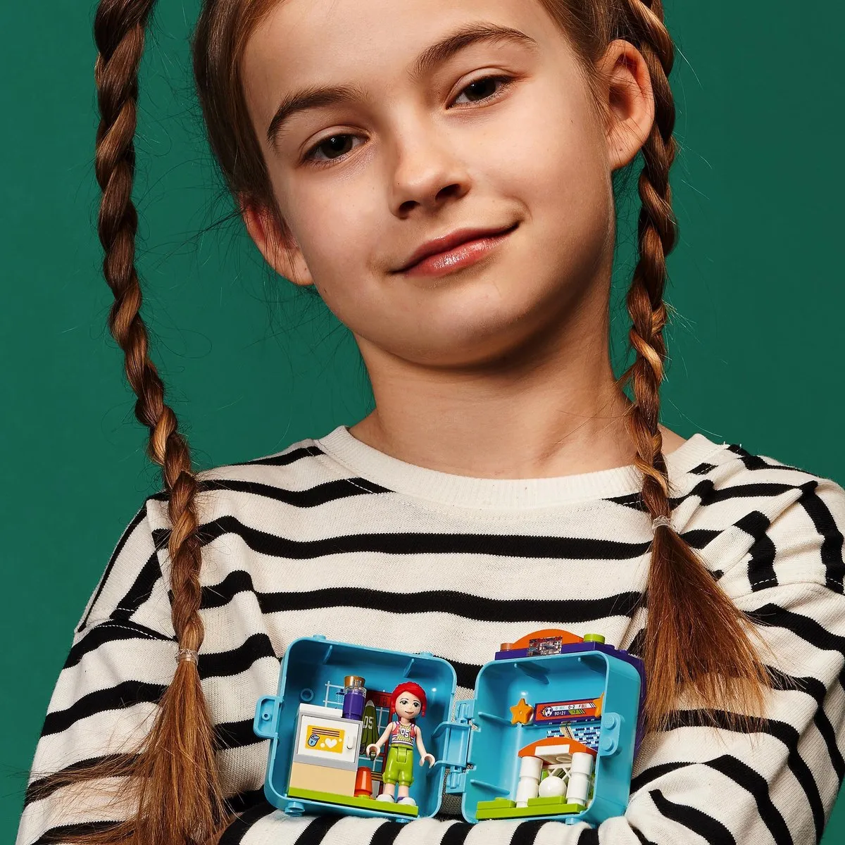 LEGO Friends Mia's Voetbalkubus 41669 - afbeelding 3 van 6