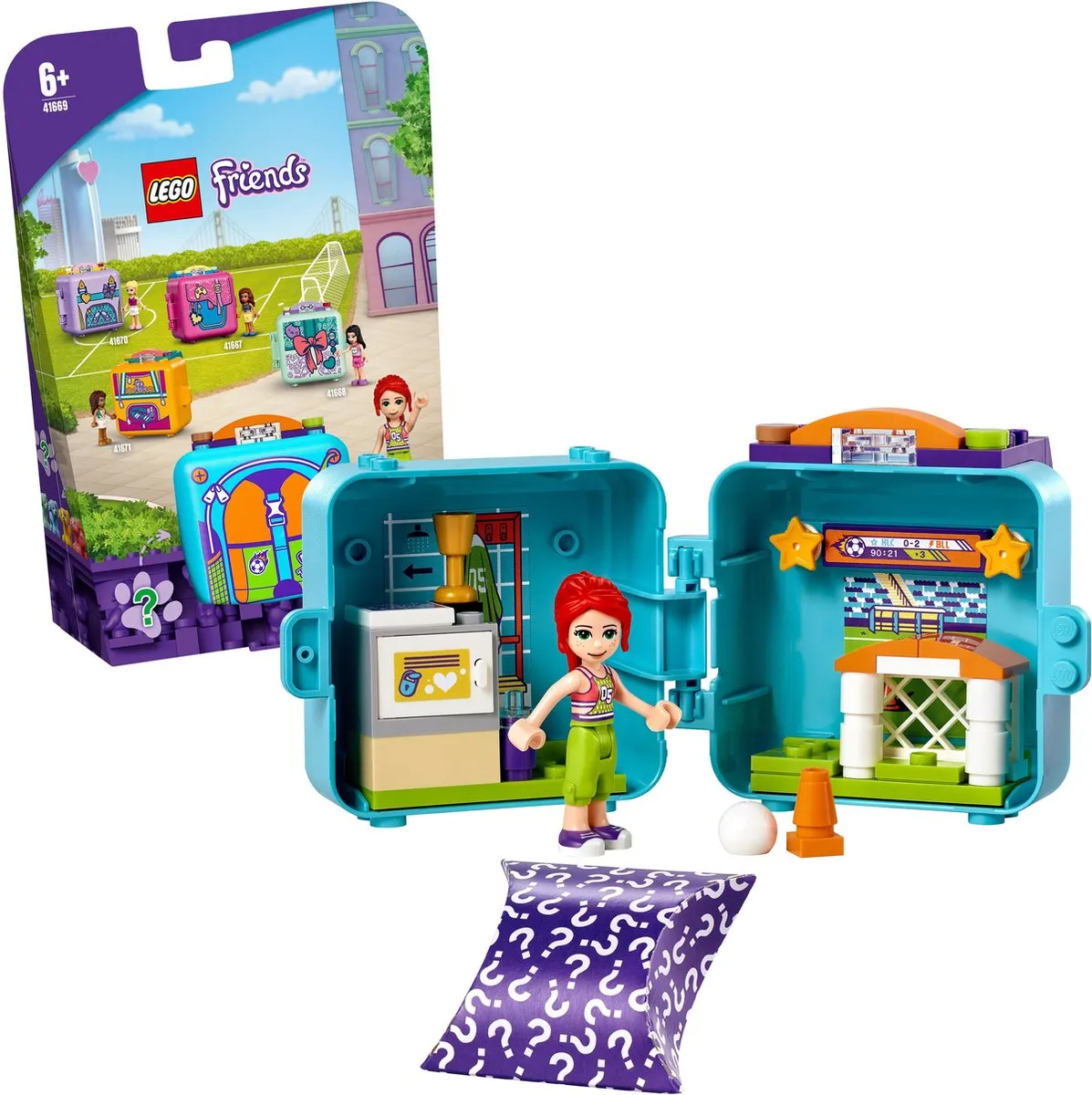LEGO Friends Mia's Voetbalkubus 41669 - afbeelding 2 van 6