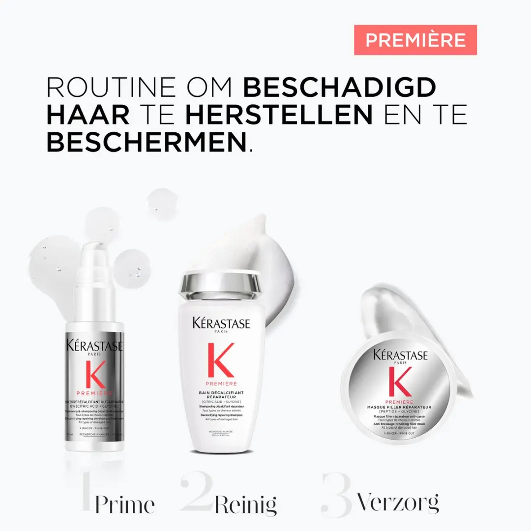 Kérastase Première Trio + Gloss Absolu Glaze Drops - 370ml