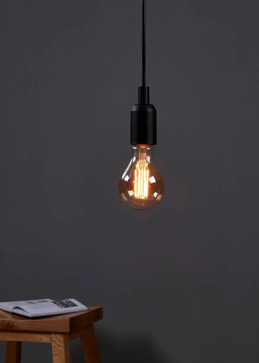 Eglo Golden Age LED Lamp E27 4W - Ø7,5cm - Amber