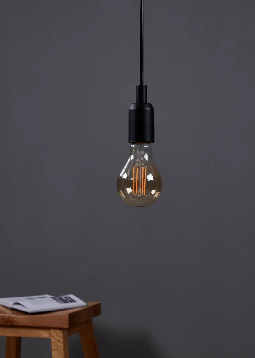 Eglo Golden Age LED Lamp E27 4W - Ø7,5cm - Amber - afbeelding 6 van 6
