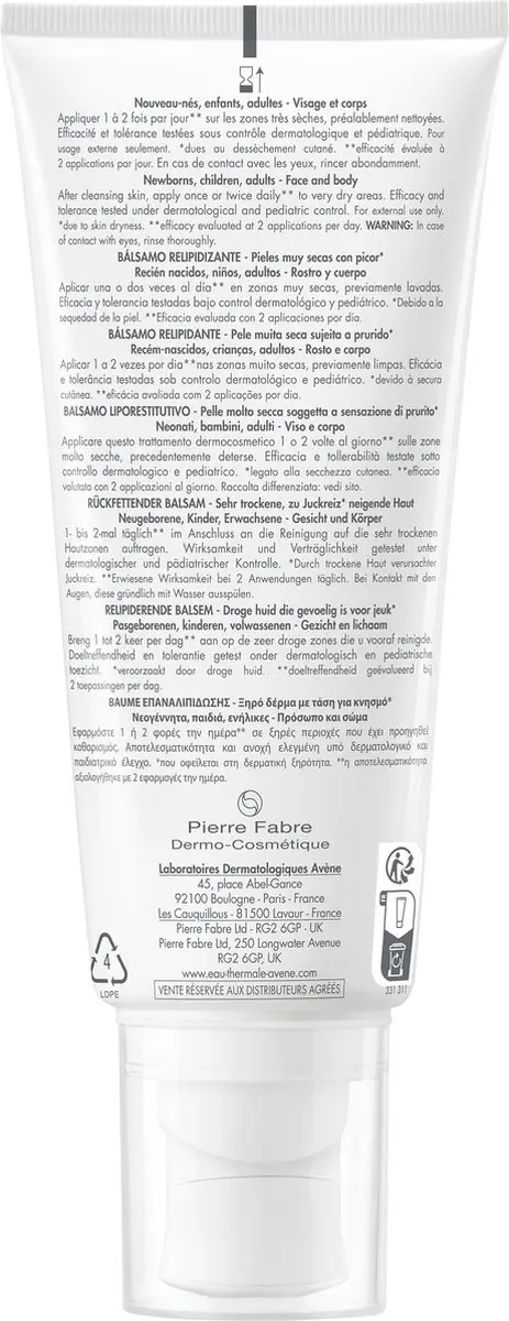 Avène Xeracalm A.D Balsem 200ml