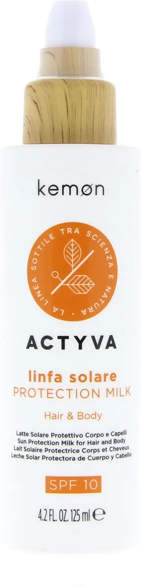 Kemon Spray Actyva Linfa Solare Protection Milk SPF10
