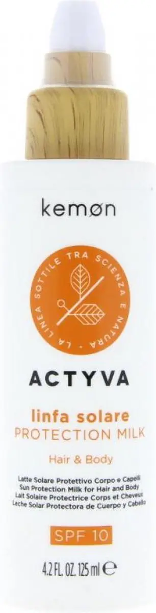 Kemon Spray Actyva Linfa Solare Protection Milk SPF10 - 125ml