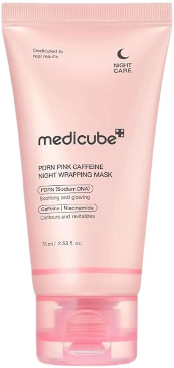 Medicube PDRN Pink Caffeine Night Wrapping Mask 75ml