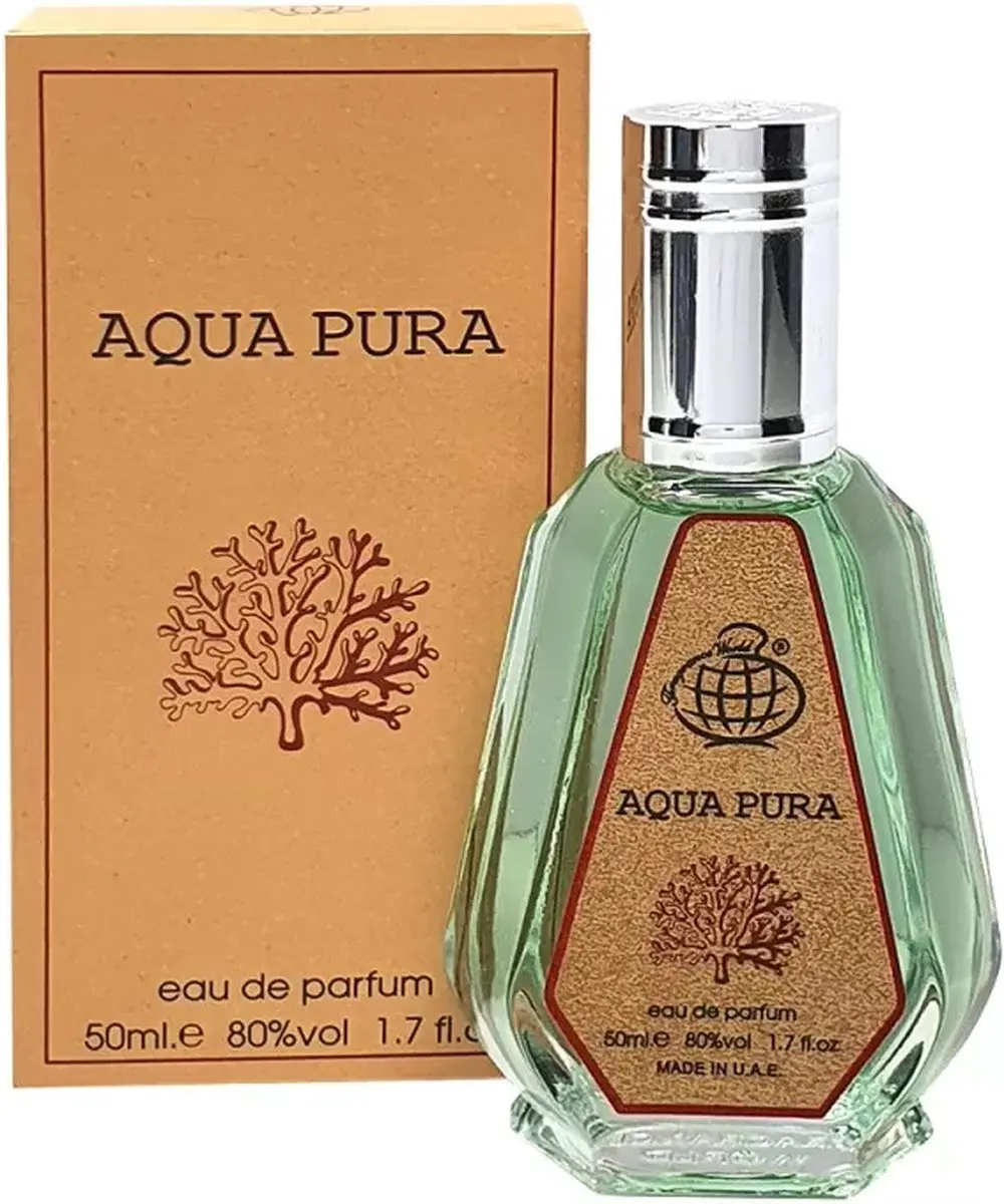 Fragrance World Aqua Pura Megamara Eau de Parfum 50ml