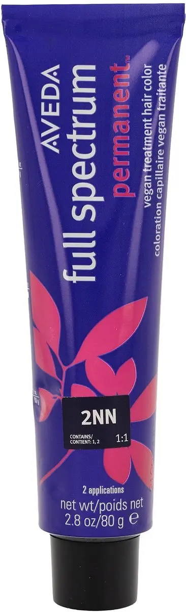 Aveda Full Spectrum Permanent Vegan Haarkleur 2N Zwart 80g