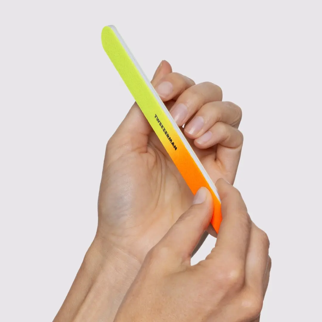 Tweezerman Neon Nagelverzorgingsset - Vingernagelknipper, Teennagelknipper & Vijlen - 5 Stuks