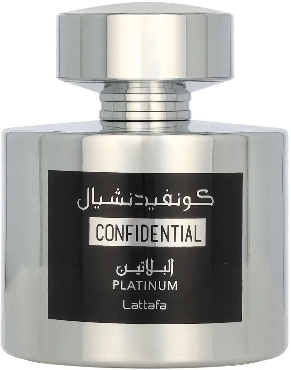 Lattafa Confidential Platinum Eau de Parfum 100ml